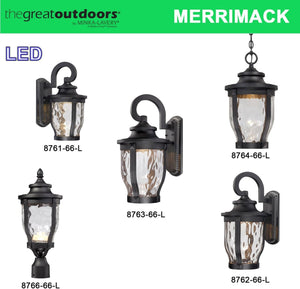 1-Light Bronze Wall Lantern – Craftsman Mission Style