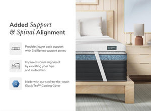 Ergonomic Mattress Topper with Cooling Cover