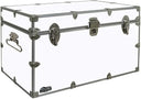 XL Steel Storage Trunk – 32 x 18 x 18.5 Inches