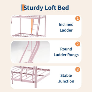 Twin Corner Bed with Desk & Storage