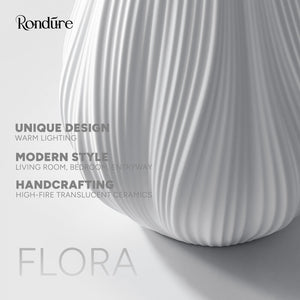 Ceramic Table Lamp – Dimmable, Handcrafted, Warm Ambient Light