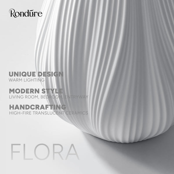 Ceramic Table Lamp – Dimmable, Handcrafted, Warm Ambient Light