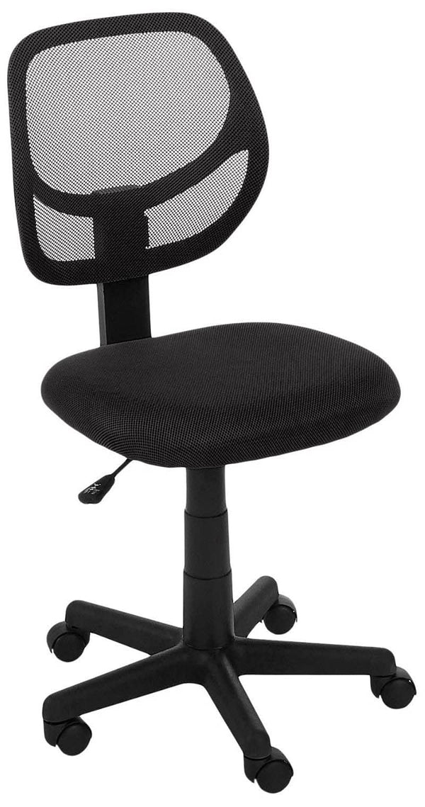 Low Back Mesh Office Chair with Adjustable Height & Swivel