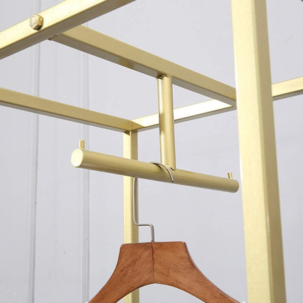 Heavy Duty Metal Garment Rack – Floor-Standing Clothing Display