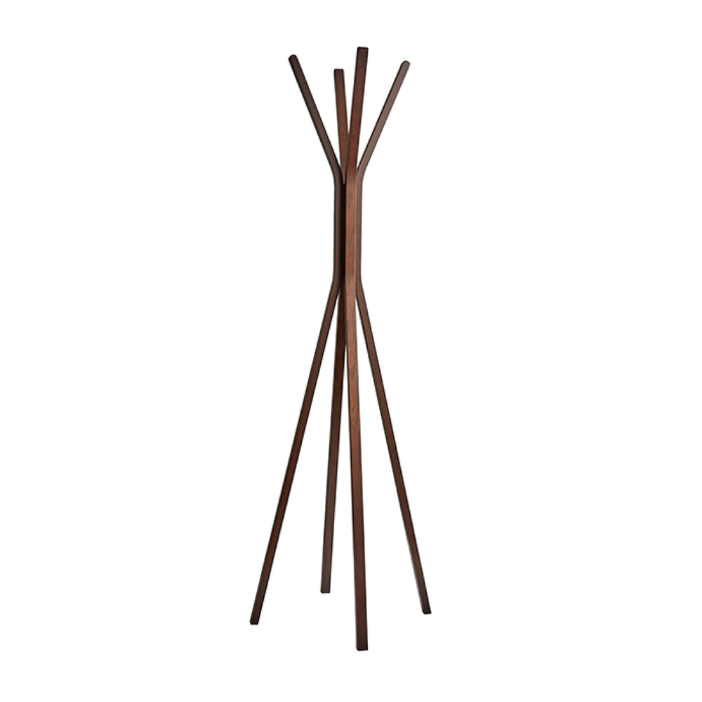Freestanding Coat Rack with Oak Veneer Finish