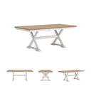 Butterfly Extension Dining Table with Self-Storing Leaf