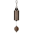 Large Antique Copper Wind Bell Chime for Outdoor Garden, Patio & Porch – 40" Deep Tone