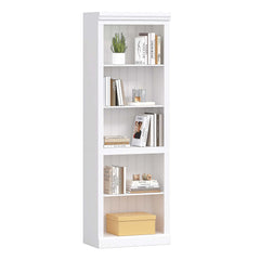 5-Tier Tall Bookshelf with Adjustable Shelves