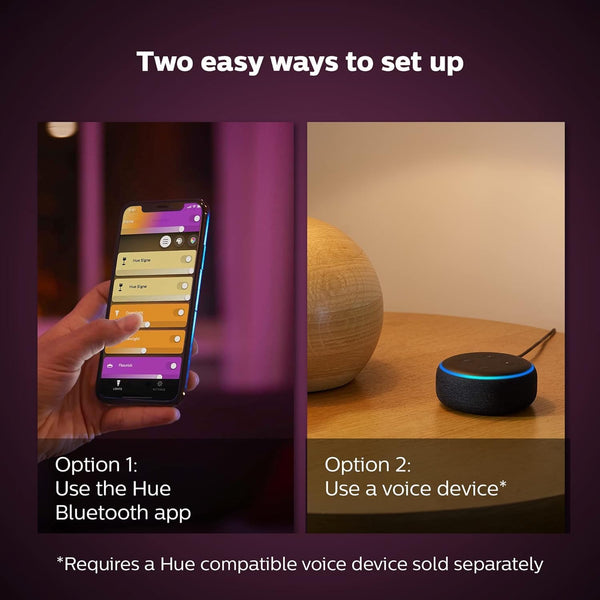 Smart Color-Changing Table Lamp with App & Voice Control