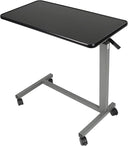 Pneumatic Adjustable Overbed Table with Wheels