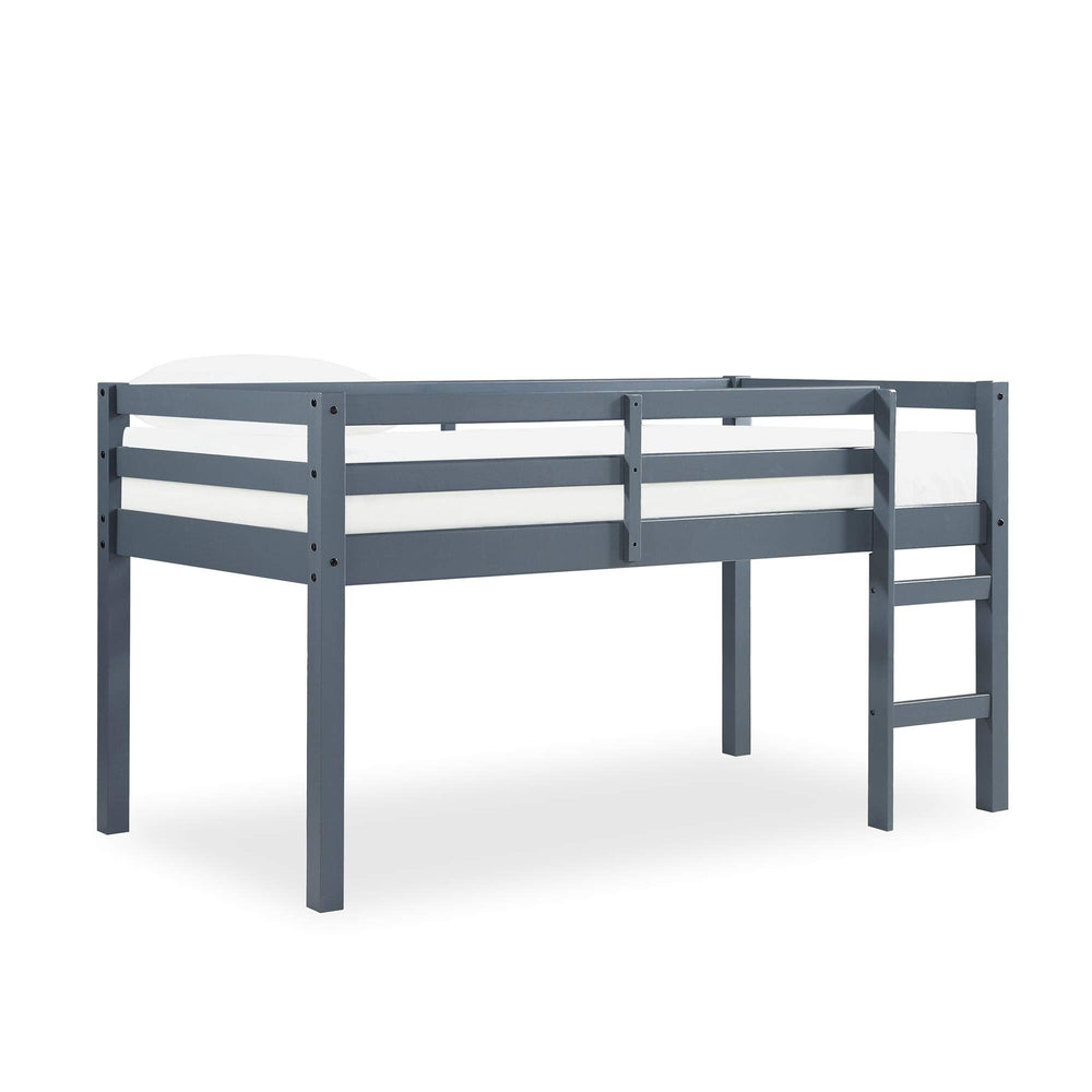 Junior Twin Loft Bed – Solid Pine Wood, Kids Space-Saving Design