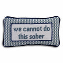 Needlepoint Throw Pillow – Multicolor Embroidered Accent Pillow