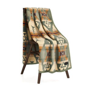 Geometric Polyester Throw Blanket 50" x 70" | Lightweight Cozy Sofa & Bed Throw