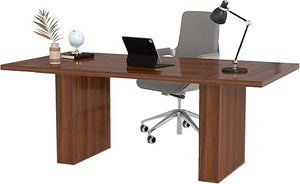 Extendable Home Office Desk 59–77 Inch | Modern Computer Writing Desk