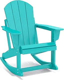 HDPE Adirondack Rocking Chair – Outdoor Porch Rocker