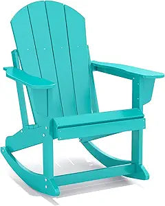 HDPE Adirondack Rocking Chair – Outdoor Porch Rocker