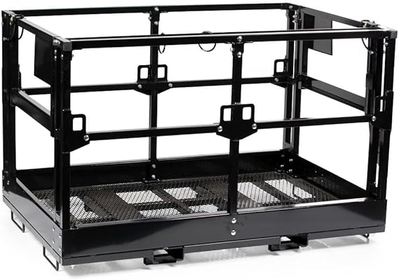 Mesh Telehandler Work Platform Safety Man Basket