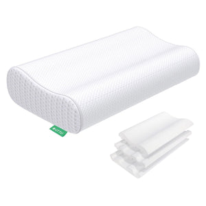 Cervical Memory Foam Pillow – Adjustable Contour Neck Support