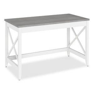 Farmhouse Writing Desk 47" | Light Grey