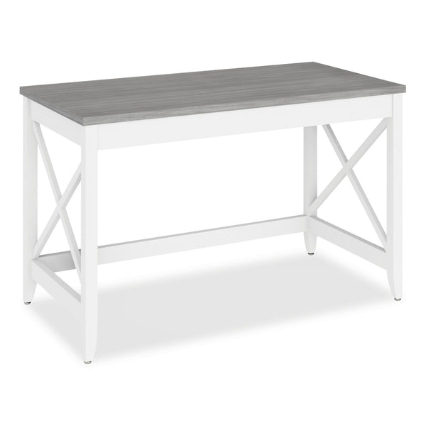 Farmhouse Writing Desk 47" | Light Grey