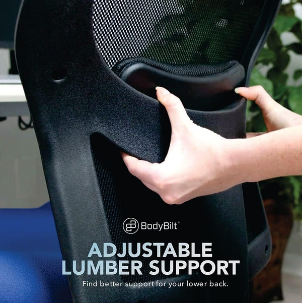 Ergonomic Mid-Back Office Chair with Lumbar Support