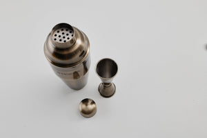 7-Piece Cocktail Shaker Set with Bamboo Stand