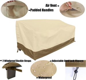 Waterproof Patio Sofa Cover – 3-Seater Outdoor Furniture Cover