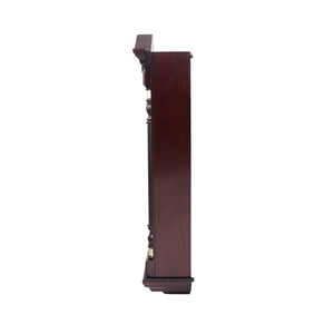 Oak Wood Pendulum Wall Clock with Chimes