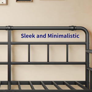Twin Daybed Frame with Headboard
