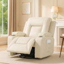 Swivel Recliner Chair with Cup Holders & Side Pockets