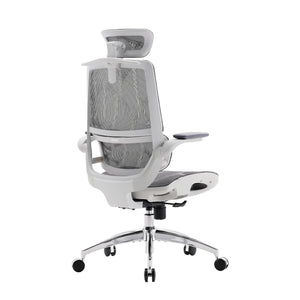 Ergonomic Mesh Office Chair with 3D Flip-Up Armrests & Dual Back Support