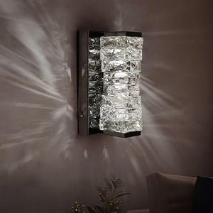 Modern Dimmable LED Crystal Wall Sconce