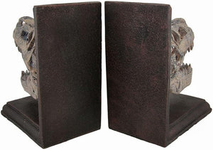 T-Rex Skull Bookends Set of 2