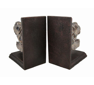 T-Rex Skull Bookends Set of 2