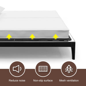 Sofa Bed Support Board - Bunkie Board with Anti-Slip Silicone & Washable Cover
