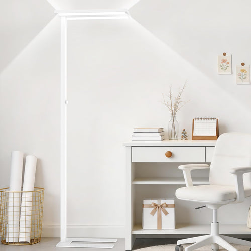 LED Floor Lamp with Eye Care Reading Light