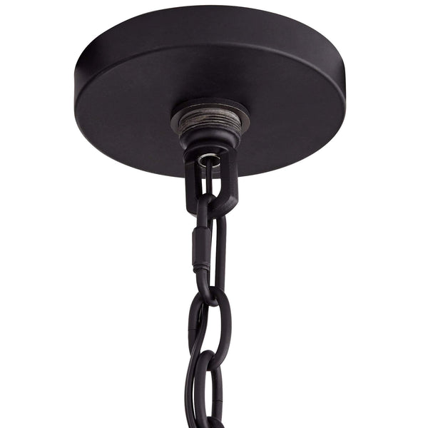Rustic Antler Chandelier – 6-Light Round Ceiling Fixture