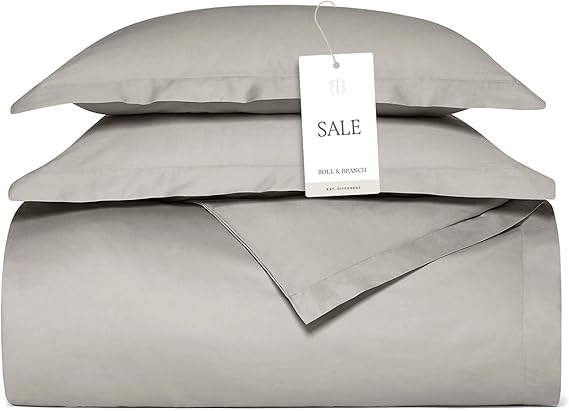 Organic Cotton Duvet Cover Set with Shams