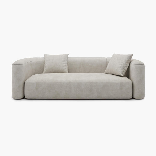 Modern Velvet Sofa Couch with Deep Seating