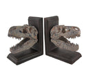 T-Rex Skull Bookends Set of 2