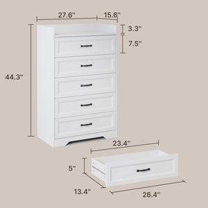5-Drawer Dresser & 6-Drawer Chest Set