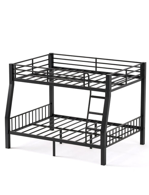 Full XL Over Queen Bunk Bed – Heavy Duty Metal Frame