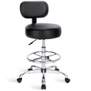 Adjustable Height Drafting Chair with Back & Footrest