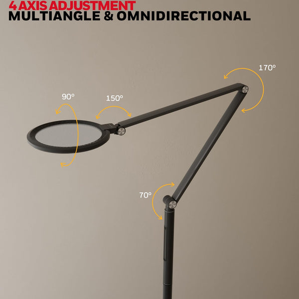Dimmable LED Floor Lamp with Remote