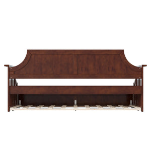 Twin Wood Daybed with Trundle