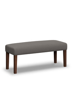 Upholstered Bedroom Bench with Wood Legs