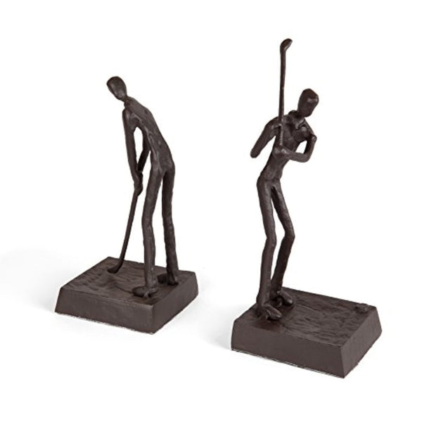 Golfers Iron Bookend Set