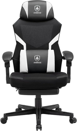 Ergonomic Mesh Gaming Chair with Footrest