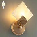 Natural Marble Wall Sconces – Hardwired Modern Wall Light