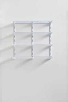 Wall Mount Pantry Shelving Kit 4-Shelf